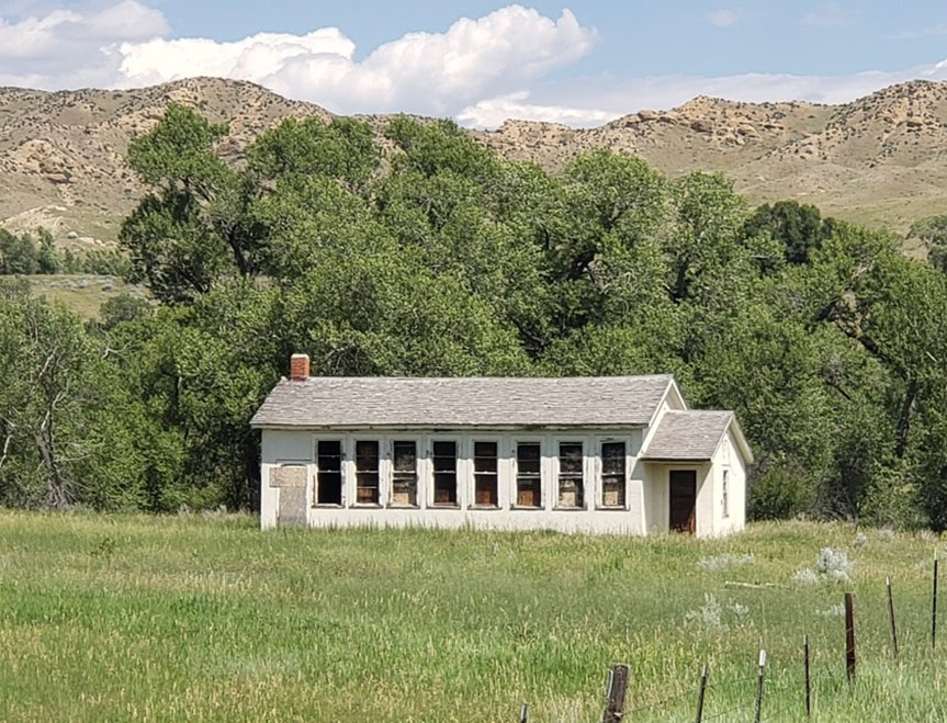 One Room School House - 1865 - Summer